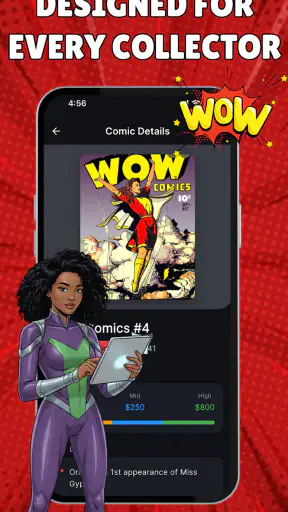 Comic book scanner screenshot