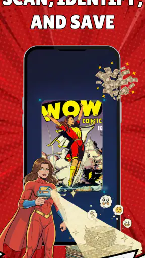 Comic book scanner screenshot