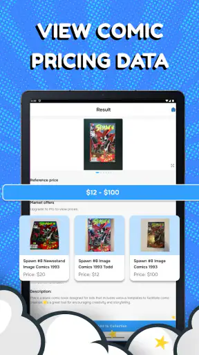 Comic Book Value Scanner screenshot