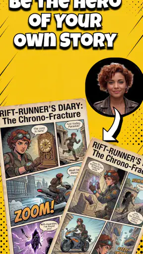 Comikaze - Crie Comics Manga screenshot
