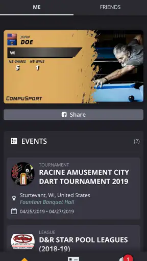 CompuSport screenshot