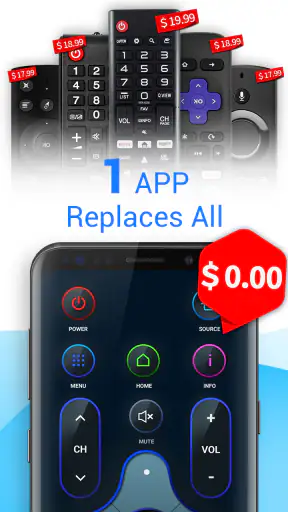Controle remoto para TV screenshot
