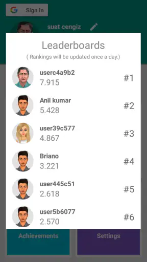 Copas screenshot