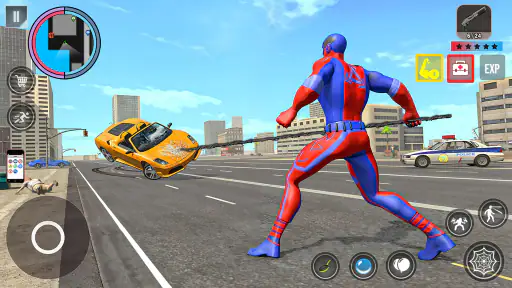 Corda de Aranha Herói do Crime screenshot