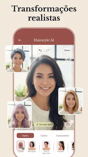 Cortes de Cabelo - Penteado IA screenshot