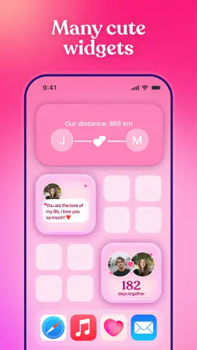 Couple Joy: Widget casal, Amor screenshot