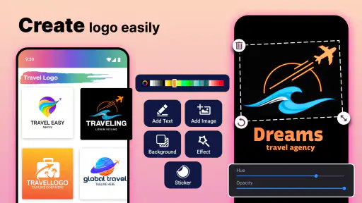Criação de Logo: Faça Pôsteres screenshot