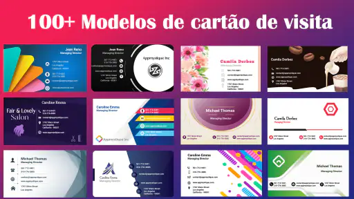 Criador de Cartão de Visita screenshot