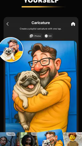 Criador de Imagens de IA -Pose screenshot