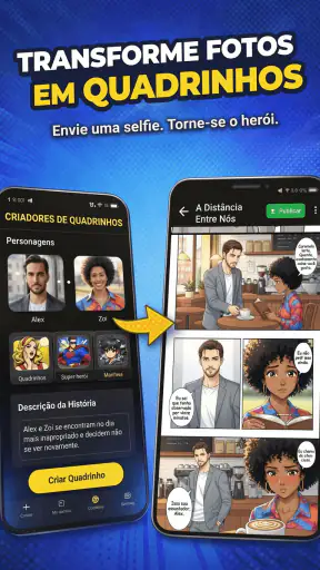 Criador de Quadrinhos AI screenshot