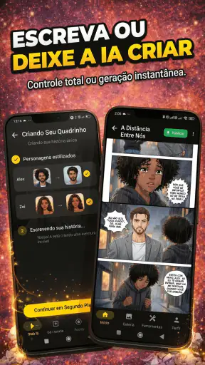 Criador de Quadrinhos AI screenshot