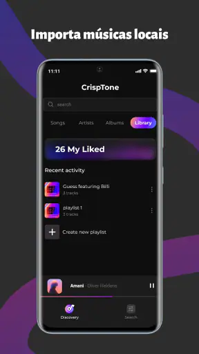 CrispTone: Música offline screenshot