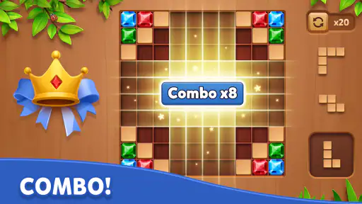 Cube Block - Jogo Puzzle Woody screenshot