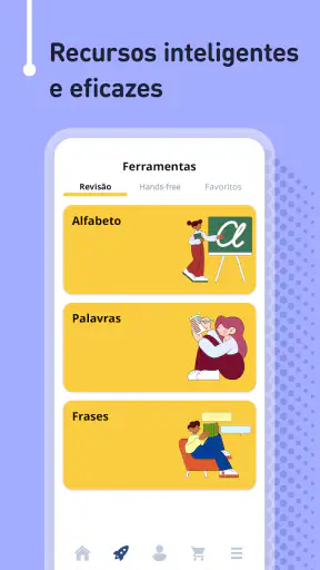 Curso de inglês screenshot