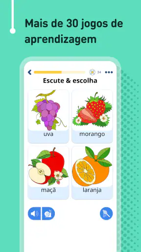 Curso de português screenshot