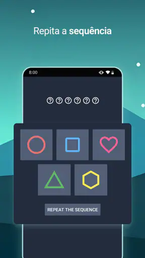 Desafios Despertador com jogos screenshot