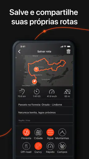 Detecht - app de motocicleta screenshot