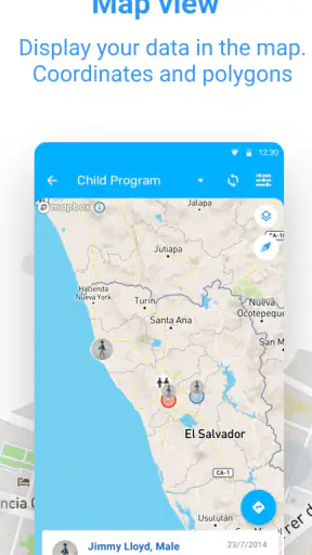 DHIS2 Capture screenshot