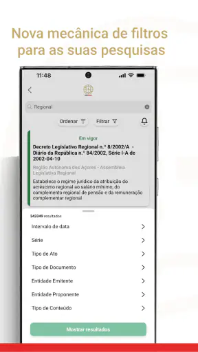 Diário da República screenshot