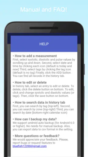 Diário de Pressão Arterial screenshot