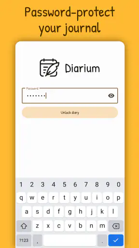 Diarium: Diário pessoal screenshot