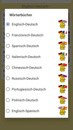 Dicionário LEO screenshot