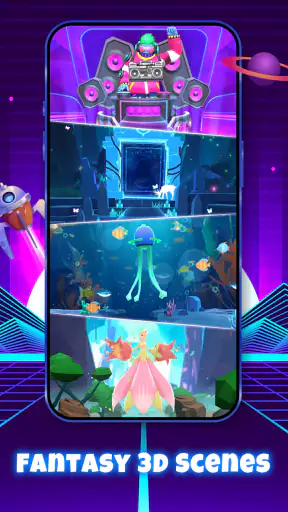 Dream Hop - 3D Magic Dash screenshot