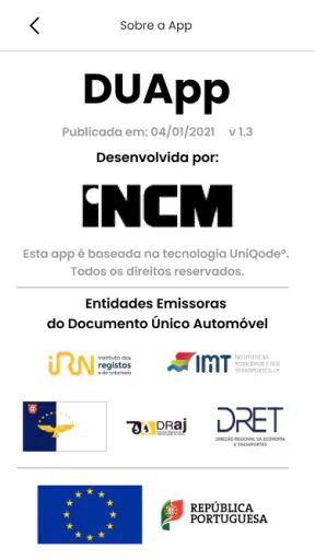 DUApp screenshot