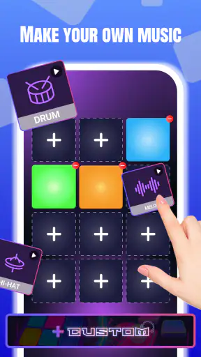 Easy Drum Pad: Criar Beats screenshot