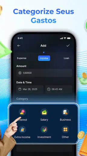 Economizador de Dinheiro screenshot
