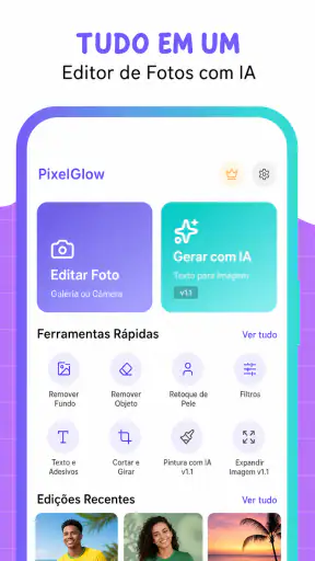 Editor de Fotos de Beleza IA screenshot