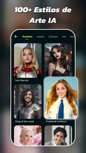Editor de fotos IA - AI Morph screenshot