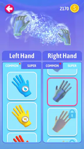 Elemental Gloves: Mão do Poder screenshot