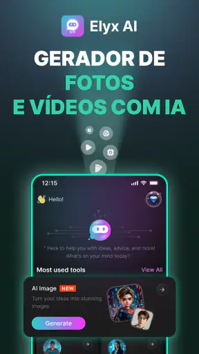 Elyx - AI Photo & Video Maker screenshot