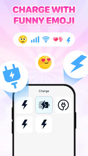 Emoji battery - Icon Battery screenshot