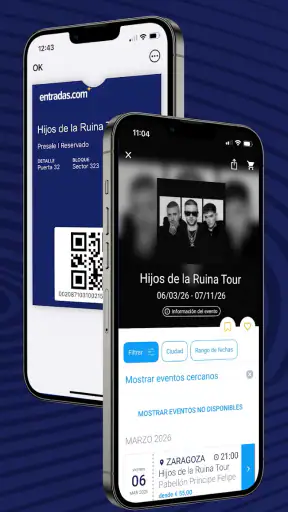 entradas.com - Compra entradas screenshot