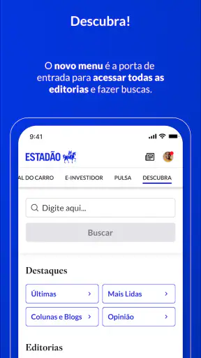 Estadão Notícias screenshot