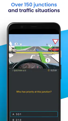 Exame de Direção - Cruzamentos screenshot