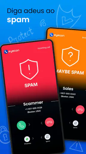 Eyecon Caller ID bloquear spam screenshot