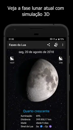 Fases da Lua screenshot