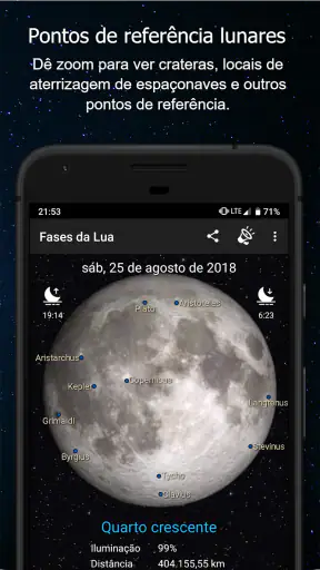 Fases da Lua screenshot