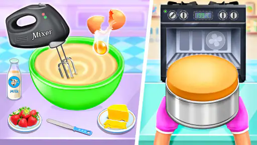 Fazedor De Bolo: Jogos De Bolo screenshot