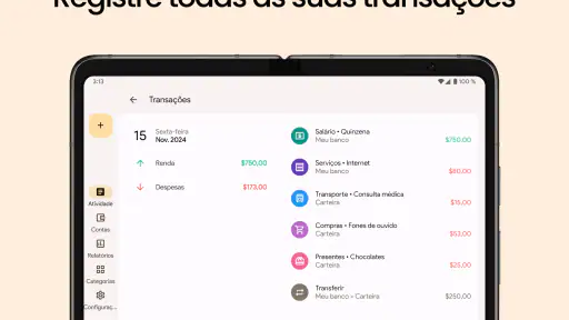 Finança: Controle de despesas screenshot