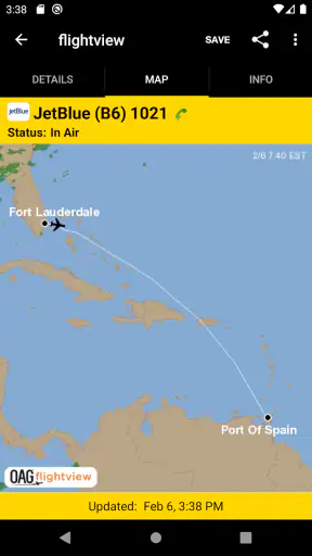 FlightView: Flight Tracker screenshot