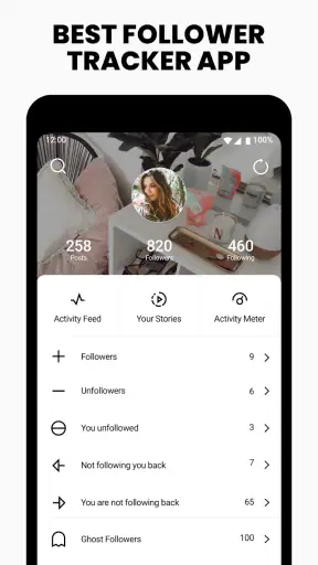 FollowMeter para Instagram screenshot