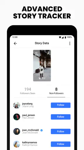 FollowMeter para Instagram screenshot