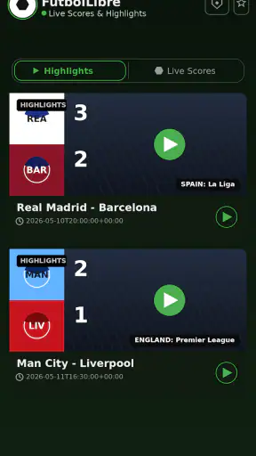 FutbolLibre screenshot