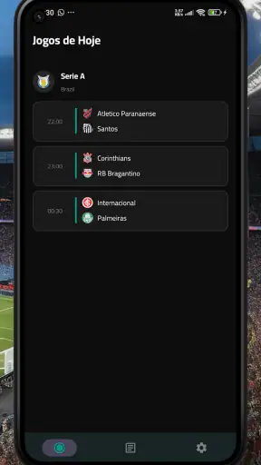 futebol brasileiro ao vivo screenshot