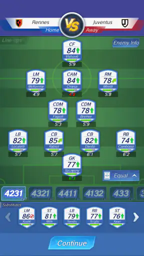 Futebol: estrelas em ascensão screenshot