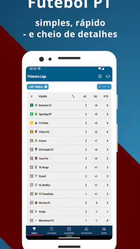 Futebol PT 1 screenshot